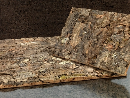 Natur korkbaggrund 90 x 60 cm